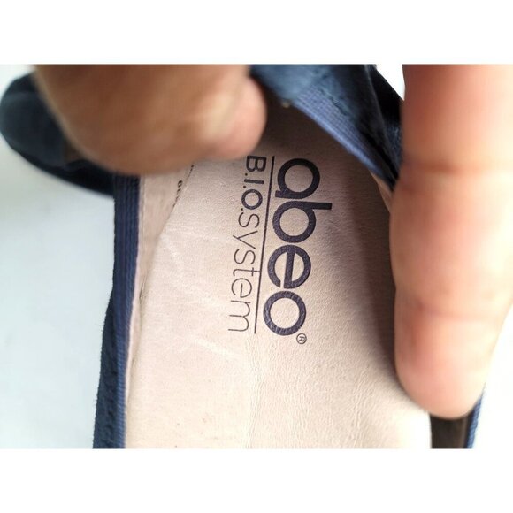 Abeo Women's Leather Ballet Flats Built-In Orthotic Support Shoes Size 7M - Picture 7 of 8